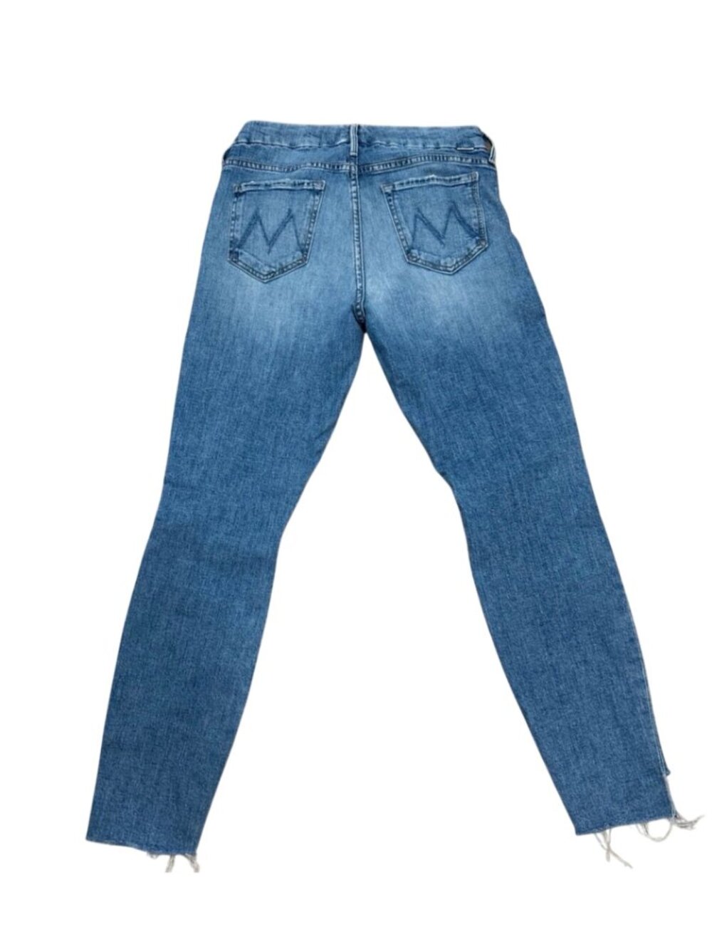 Mother Denim The Looker Ankle Step Fray Blue Jeans*Exposed Secret Sister*Size 28 - Picture 2 of 8